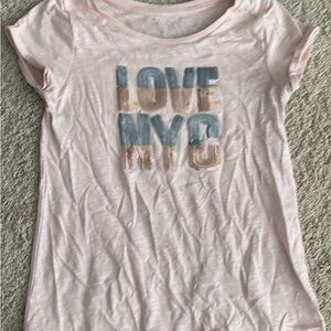 Joe Fresh Pink Love NYC Kids Tee